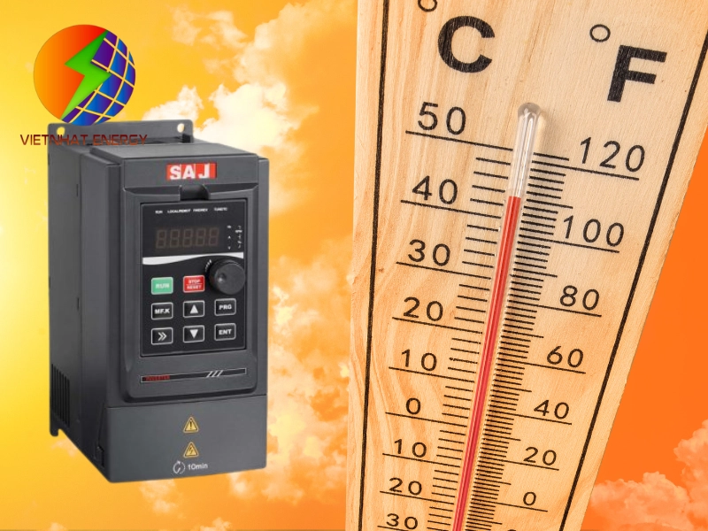 Nhận biết biến tần bơm nước năng lượng mặt trời bị quá nhiệt