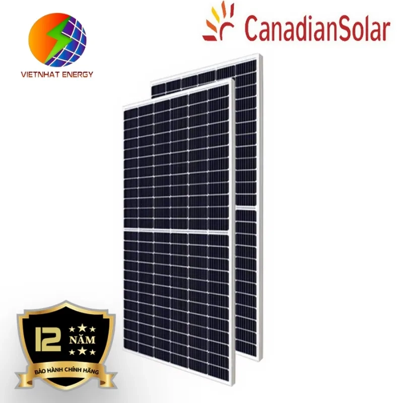 pin canadian với các công suất 450w, 550w, 570w, 650w