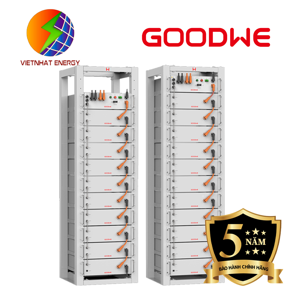 Pin Lithium lưu trữ Goodwe 51Kwp Áp Cao