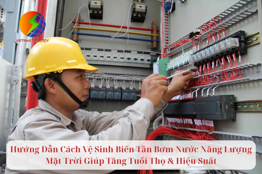 Hướng Dẫn Cách Vệ Sinh Biến Tần Bơm Nước Năng Lượng Mặt Trời Giúp Tăng Tuổi Thọ & Hiệu Suất