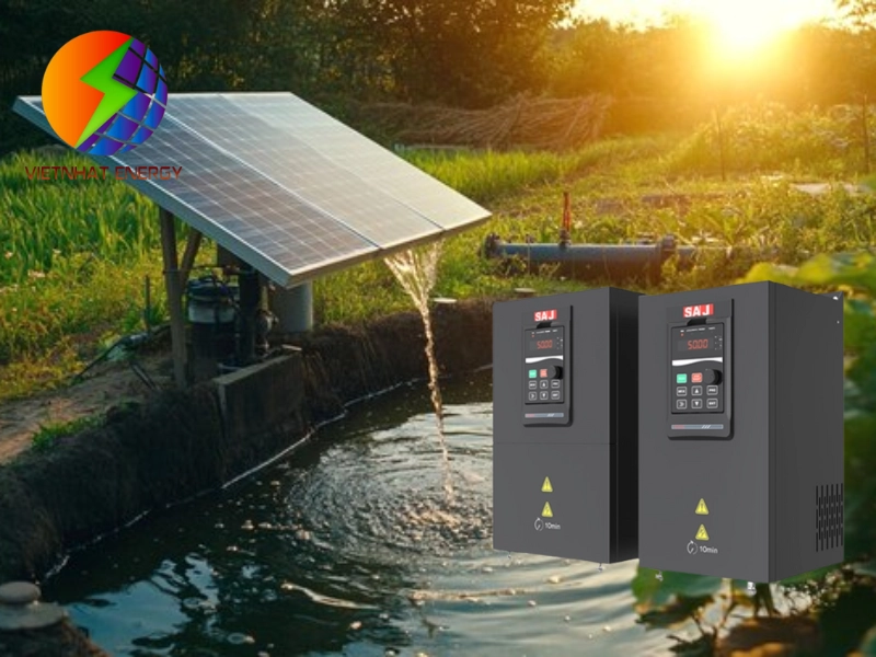 Địa chỉ cung cấp biến tần bơm nước năng lượng mặt trời uy tín, chất lượng - Việt Nhật Energy