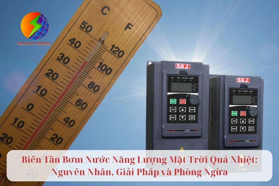 Biến Tần Bơm Nước Năng Lượng Mặt Trời Quá Nhiệt: Nguyên Nhân, Giải Pháp và Phòng Ngừa