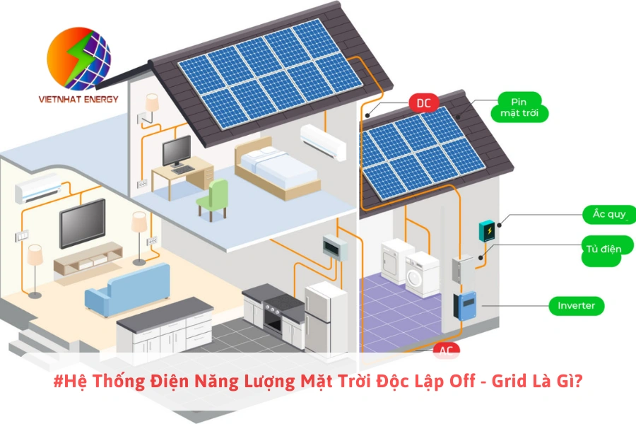 #Hệ Thống Điện Năng Lượng Mặt Trời Độc Lập Off - Grid Là Gì?