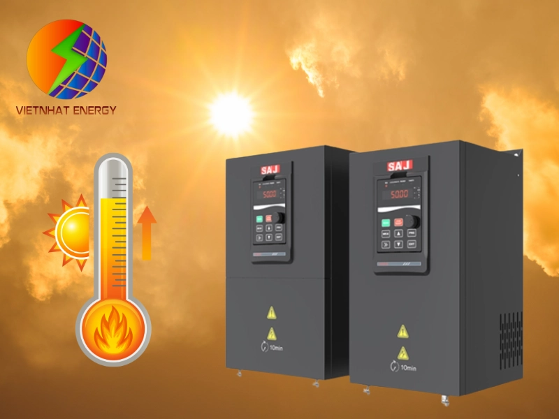 Khắc phục tình trạng biến tần bơm nước năng lượng mặt trời bị quá nhiệt