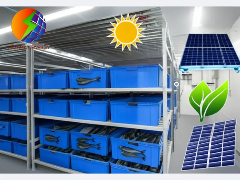 Giải Pháp Pin Năng Lượng Mặt Trời Làm Lạnh Bảo Quản Thủy Sản Tối Ưu