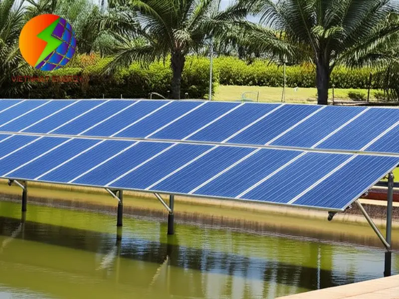 Hiệu quả kinh tế và tiềm năng của pin mặt trời cho ao cá Hiệu quả kinh tế và tiềm năng của pin mặt trời cho ao cá