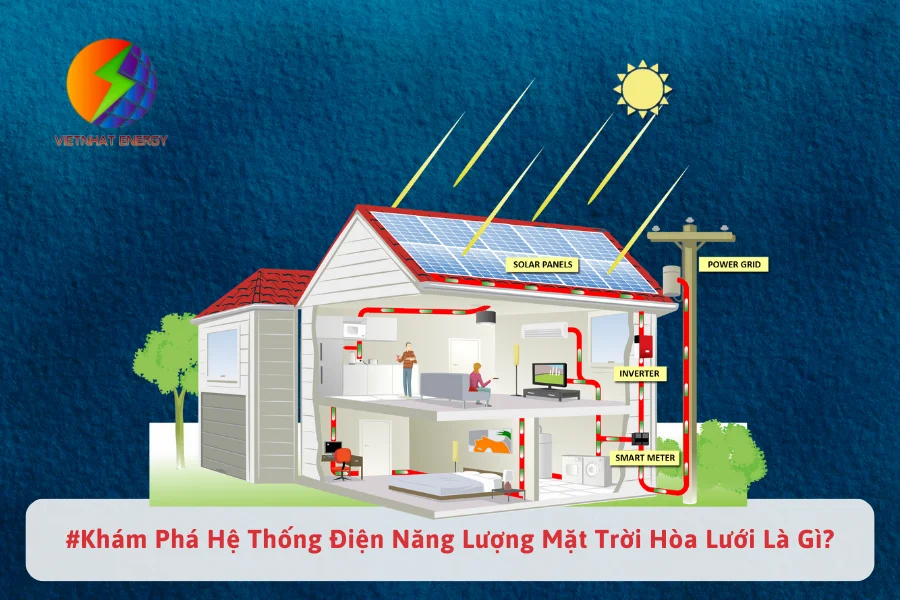 #Khám Phá Hệ Thống Điện Năng Lượng Mặt Trời Hòa Lưới Là Gì?