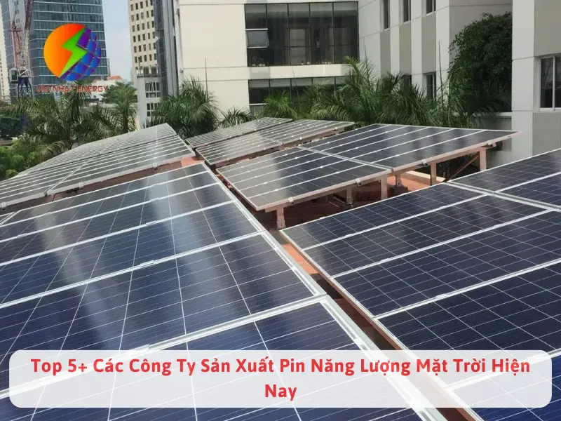 Top 5+ Các Công Ty Sản Xuất Pin Năng Lượng Mặt Trời Hiện Nay