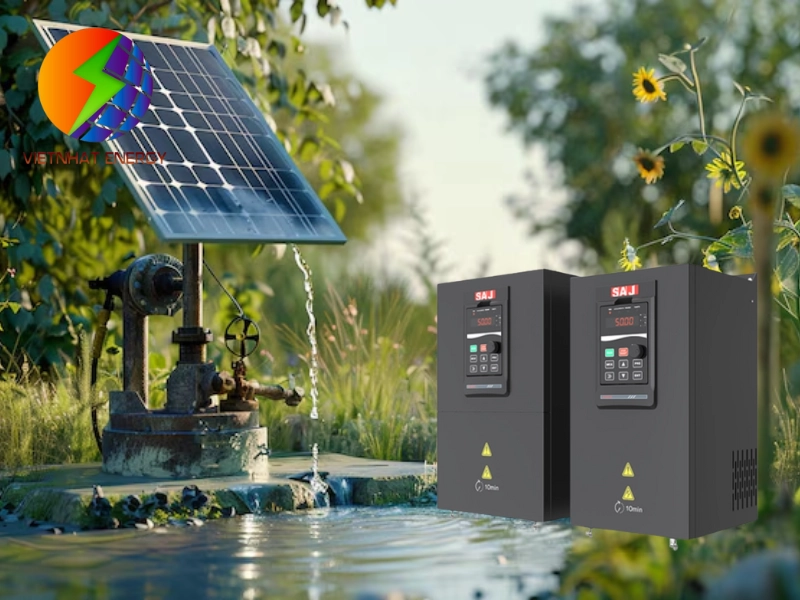 Ứng dụng biến tần bơm nước năng lượng mặt trời trong bơm nước làm mát